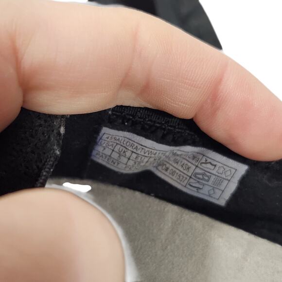 VIONIC ALLORA WOMEN BLACK BALLET FLAT PATENT COMFORT ORTHOTIC CUSHIONED SZ 7 EUC - Picture 6 of 7